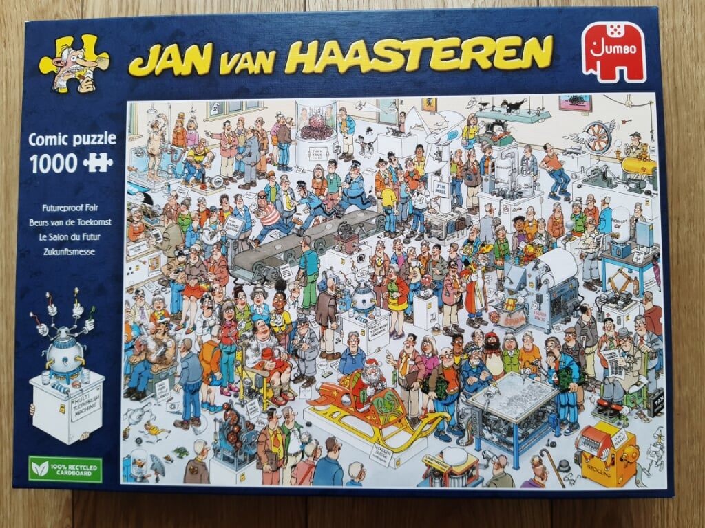 Jan van Haasteren puzzel - beurs van de toekomst