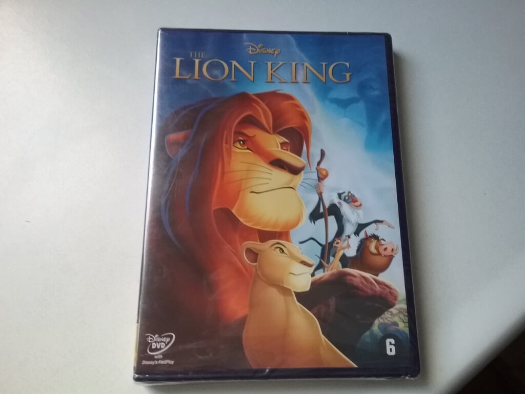 DVD // The Lion King// Disney // nieuw geseald.