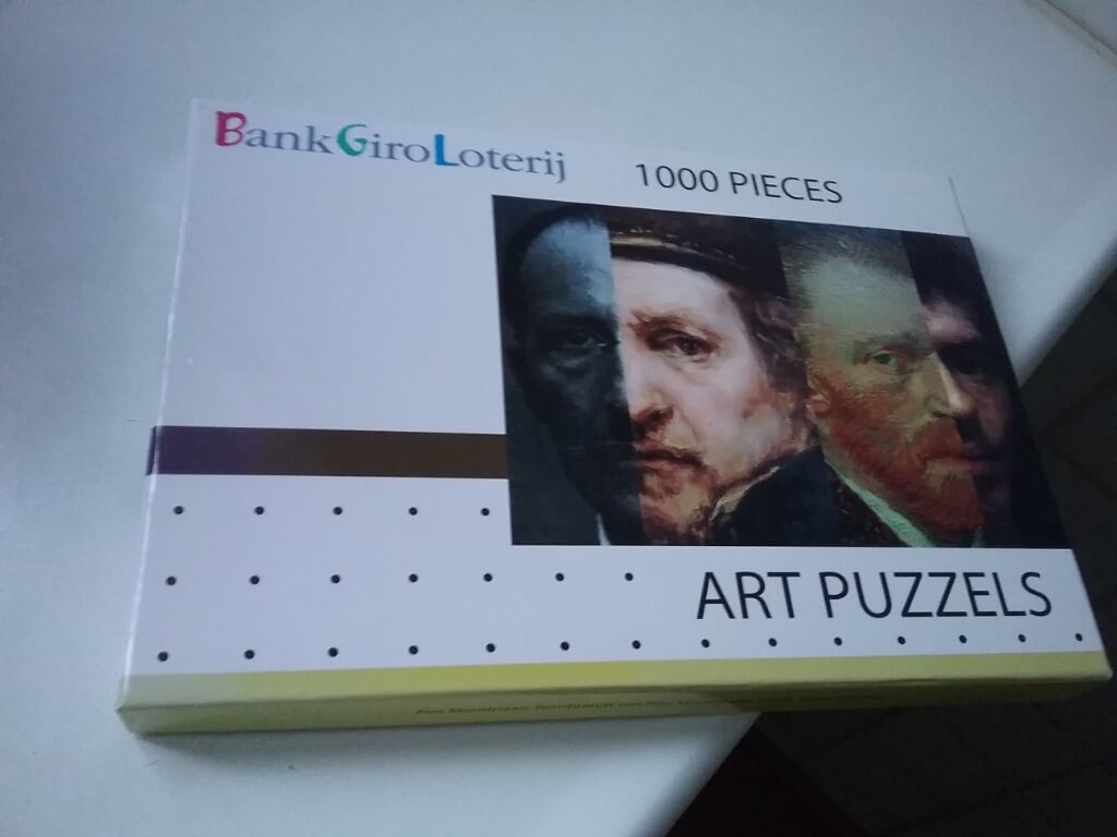 Puzzel // Rembrandt-- van Gogh -- Fabritius--Mondriaan // nieuw,