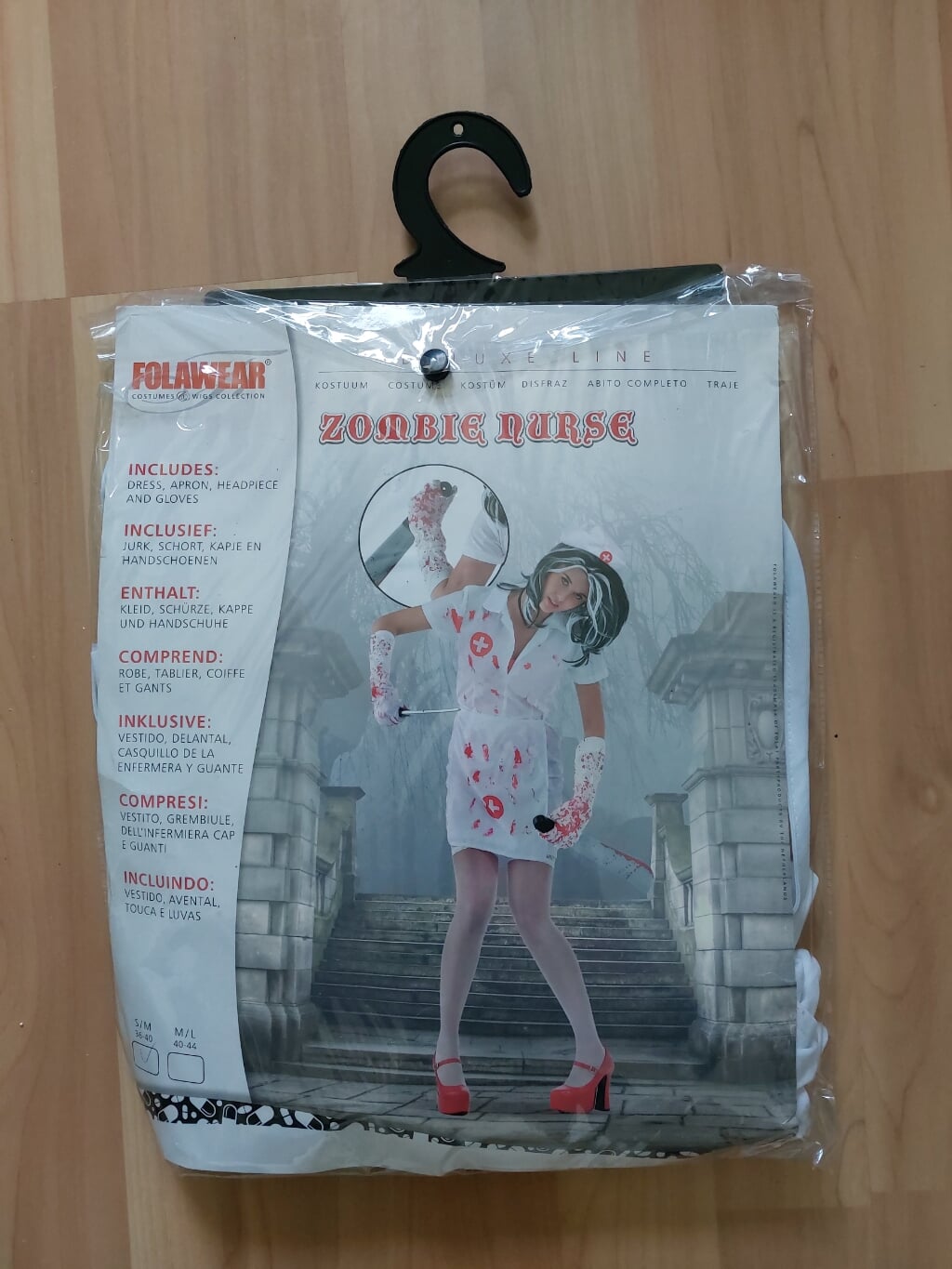 Zombie Nurse - Maat 36-40
