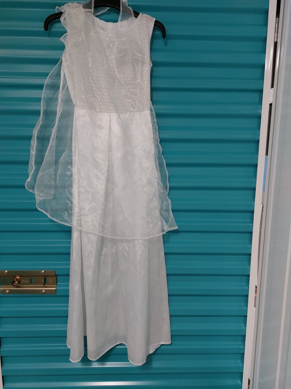 Prachtige zijdenachtige jurk - 2, maat 146-152