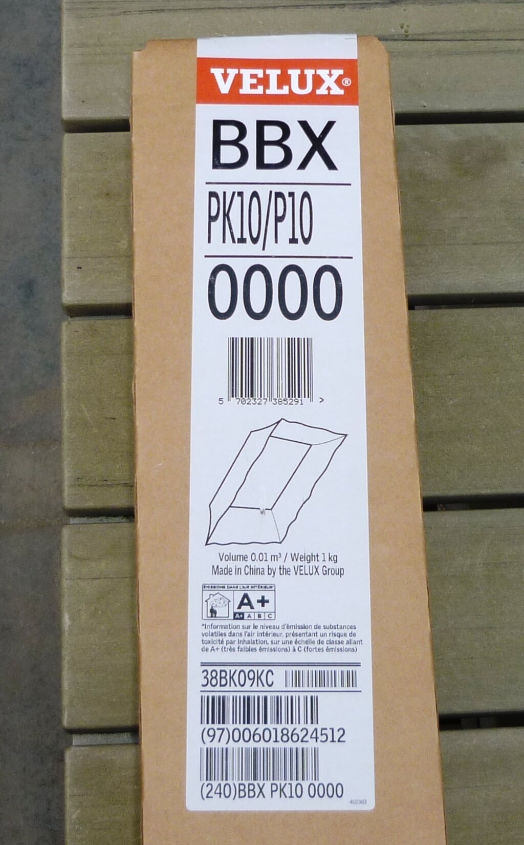 Velux BBX PK10/ P10. Dampschermkraag