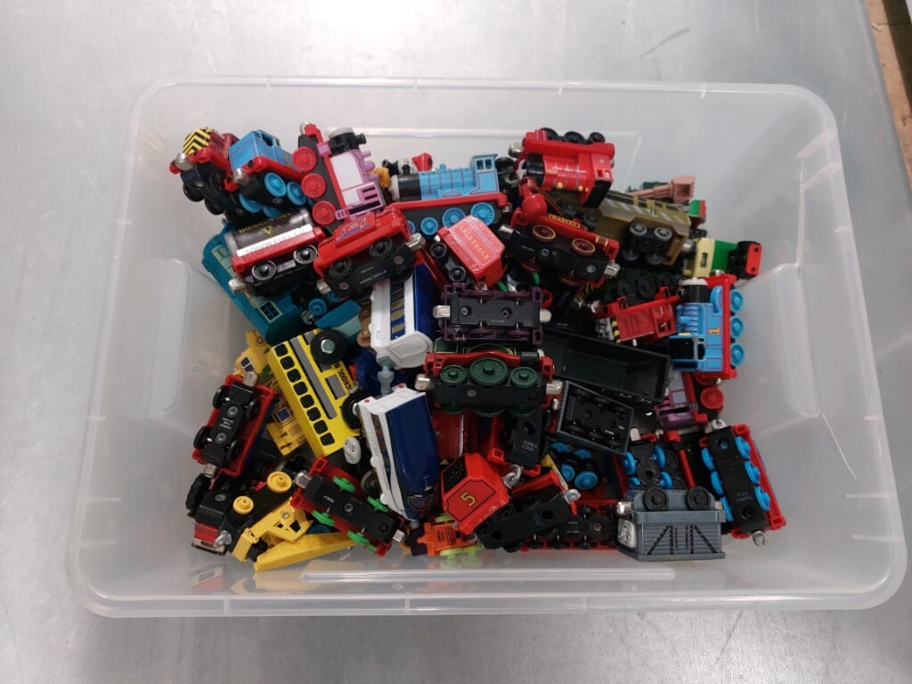 Thomas de Stoomlocomotief - Diverse treintjes, +/- 50 stuks