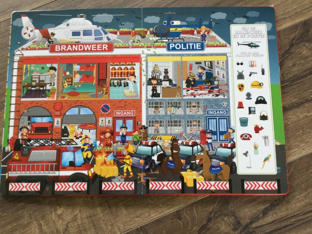 Zoek boek voor kleuters