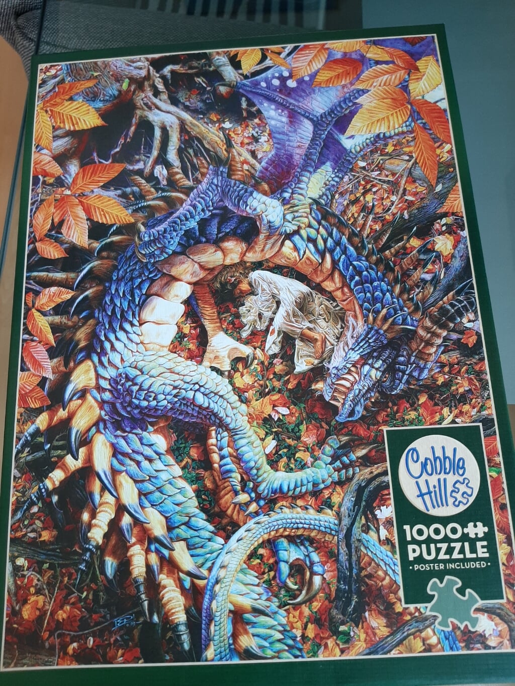 puzzel clobbe hill abby's dragon 1000st