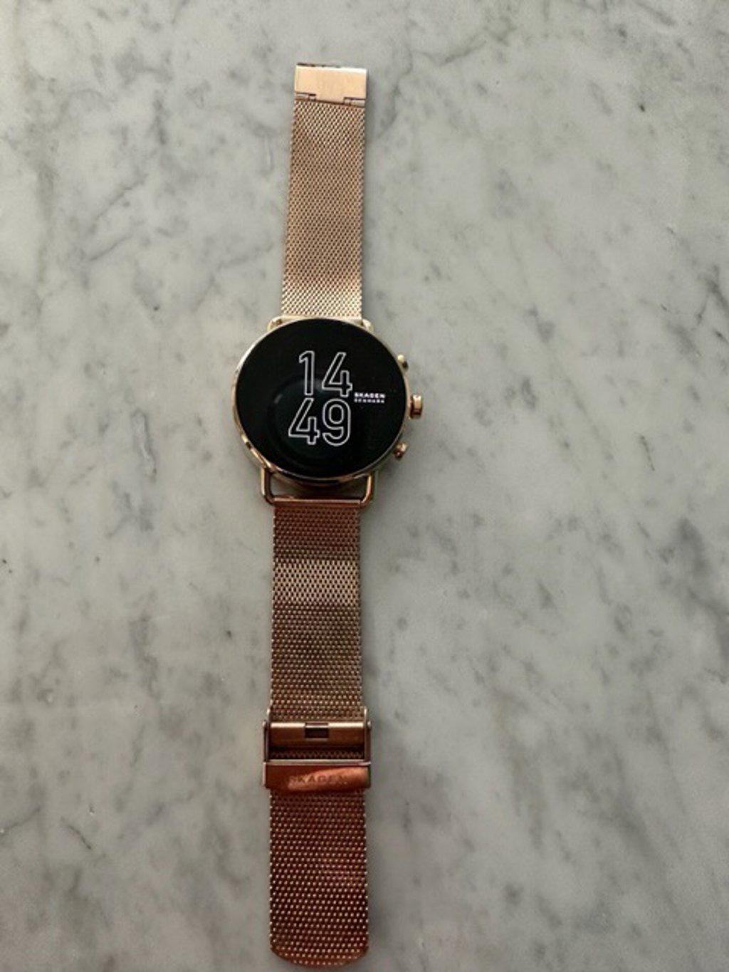 Skagen Falster smart watch rose gold