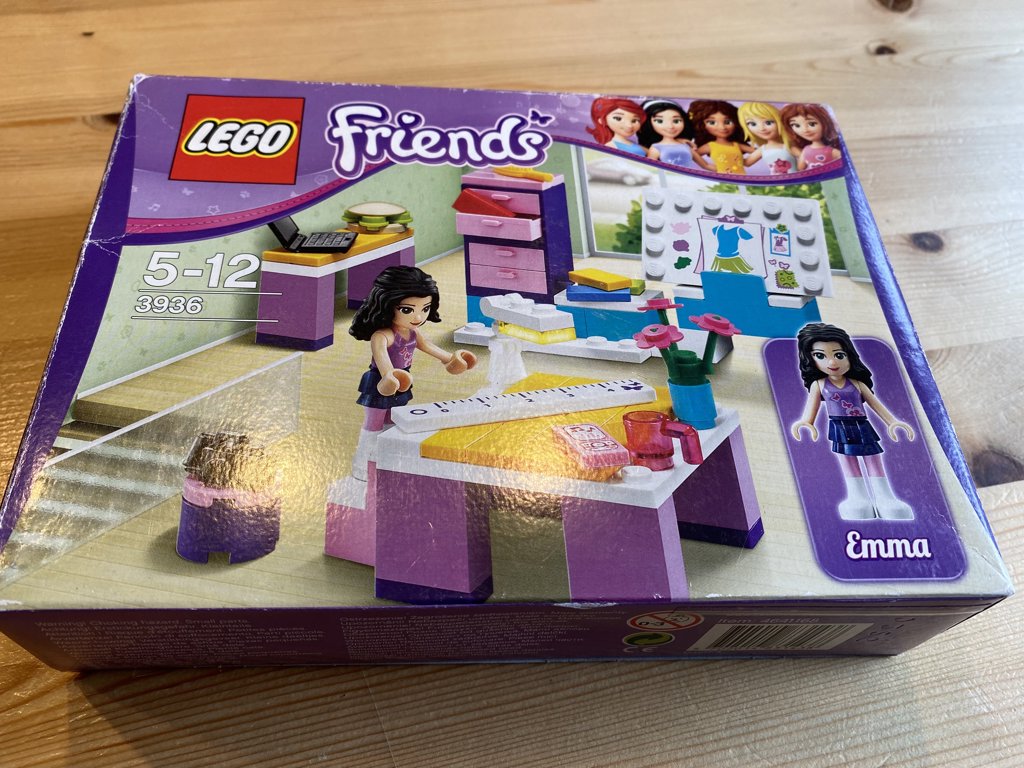Lego Friends 3936 Emma’s ontwerpstudio