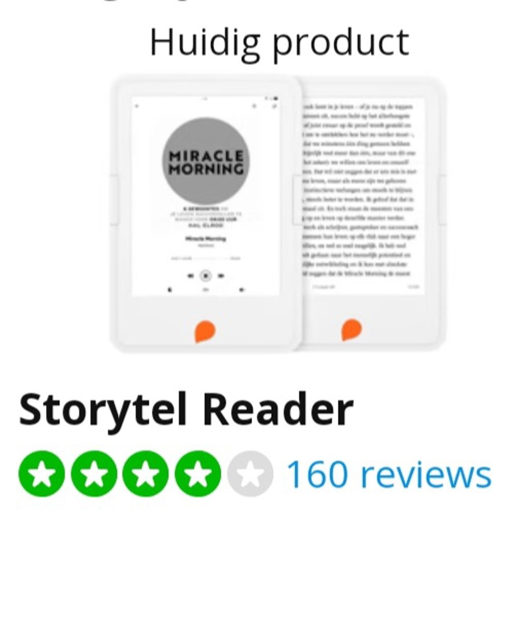 Storytel ereader