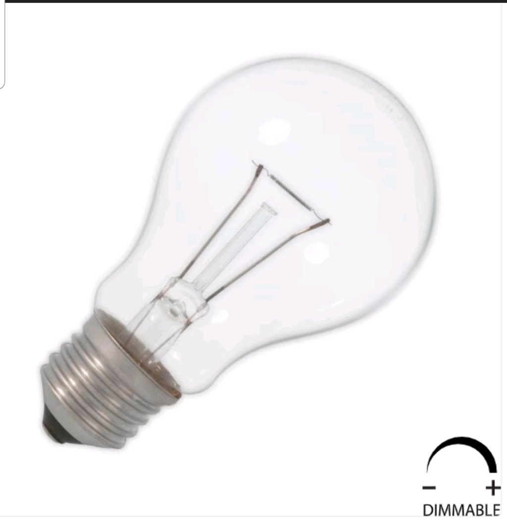 12 volt lamp(ouderwetse gloeilamp) 60 watt E27