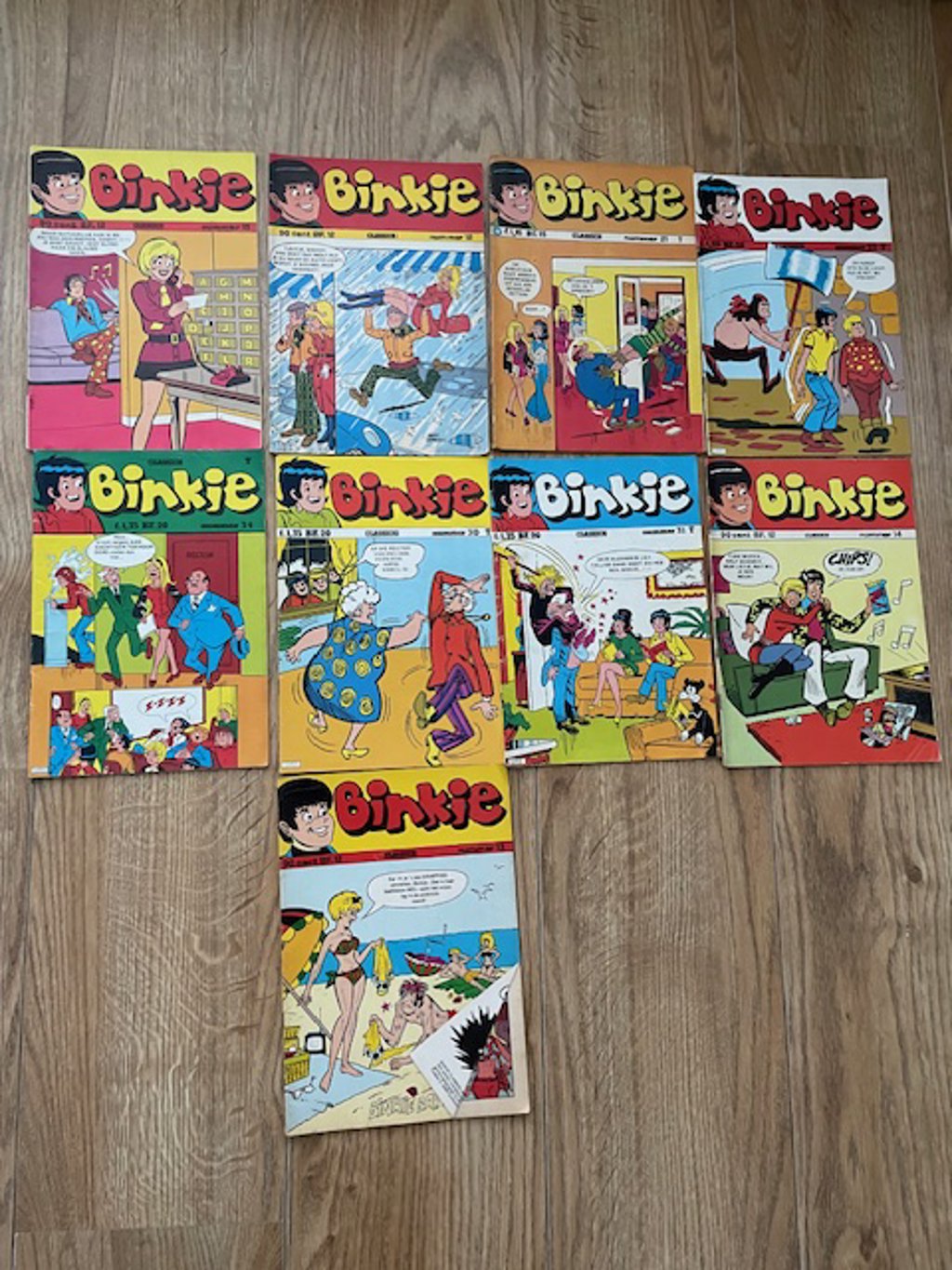 Binkie striptijdschriftjes