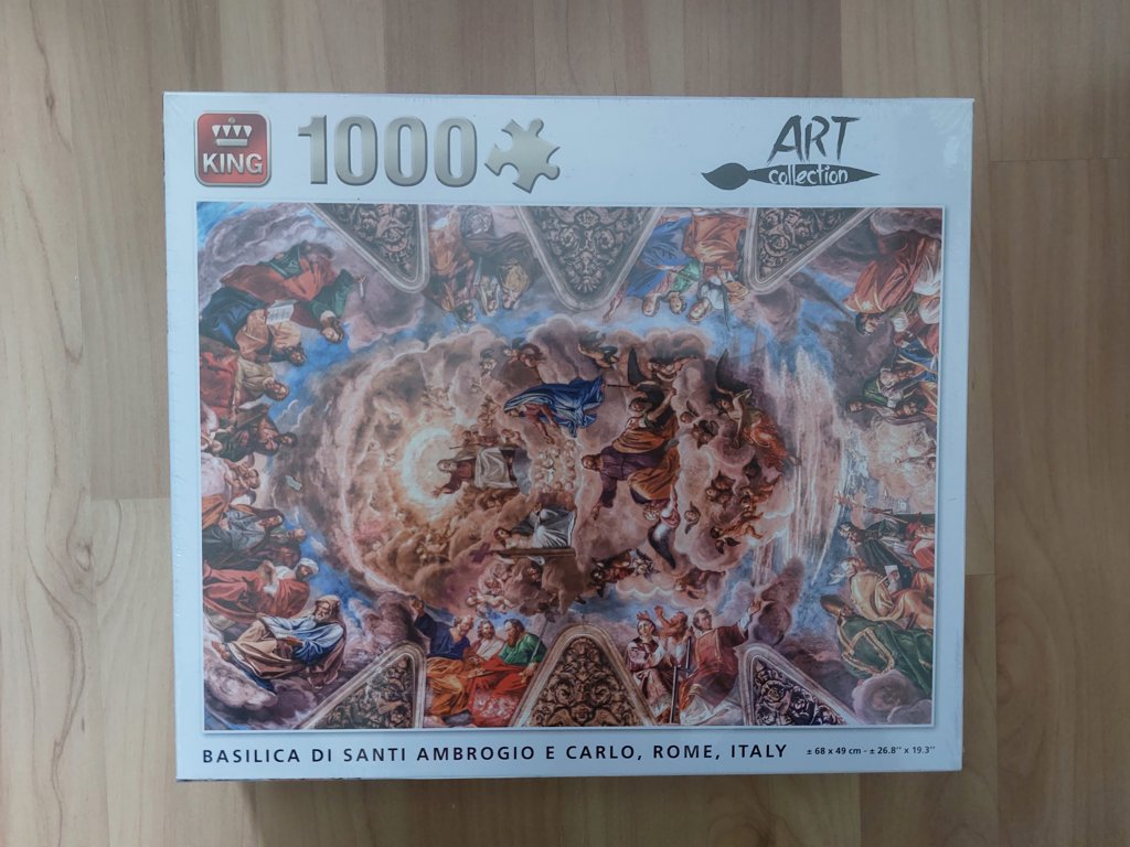 Verschillende puzzels king - the art collection (€ 7,- per stuk, alle vijf voor € 25