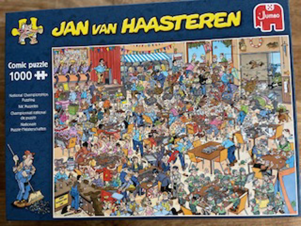 Jan van Haasteren puzzel: NK puzzelen 1000 stukjes