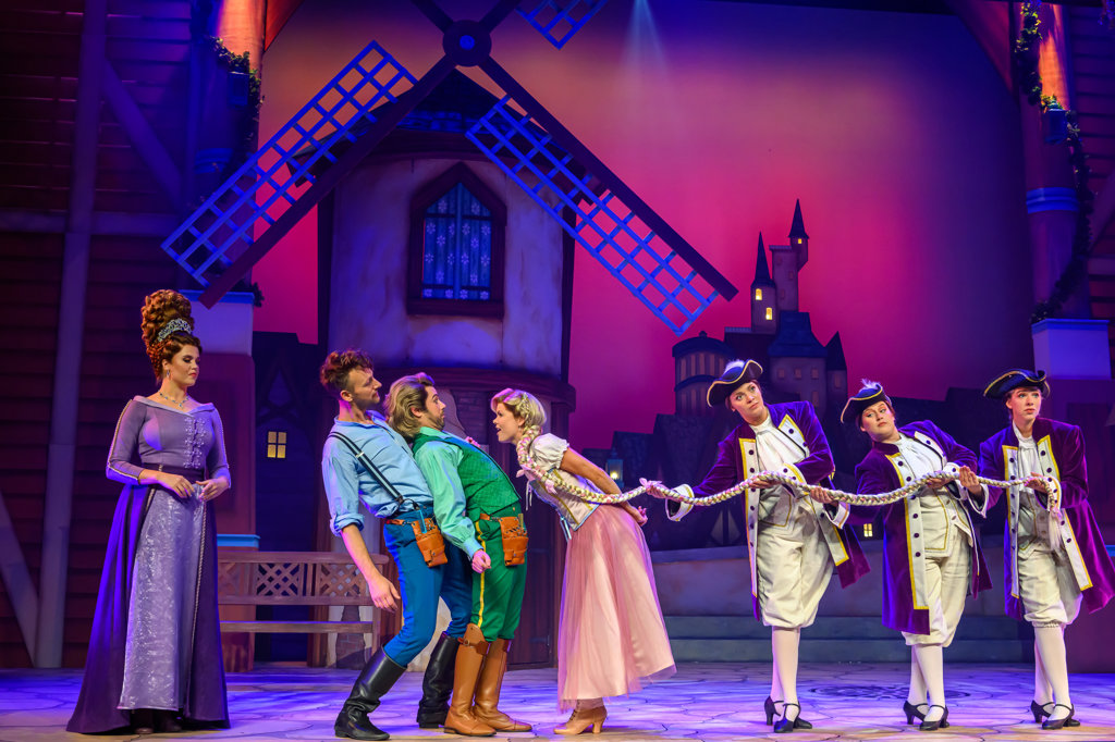 Scene uit de musical Rapunzel (foto: pr).