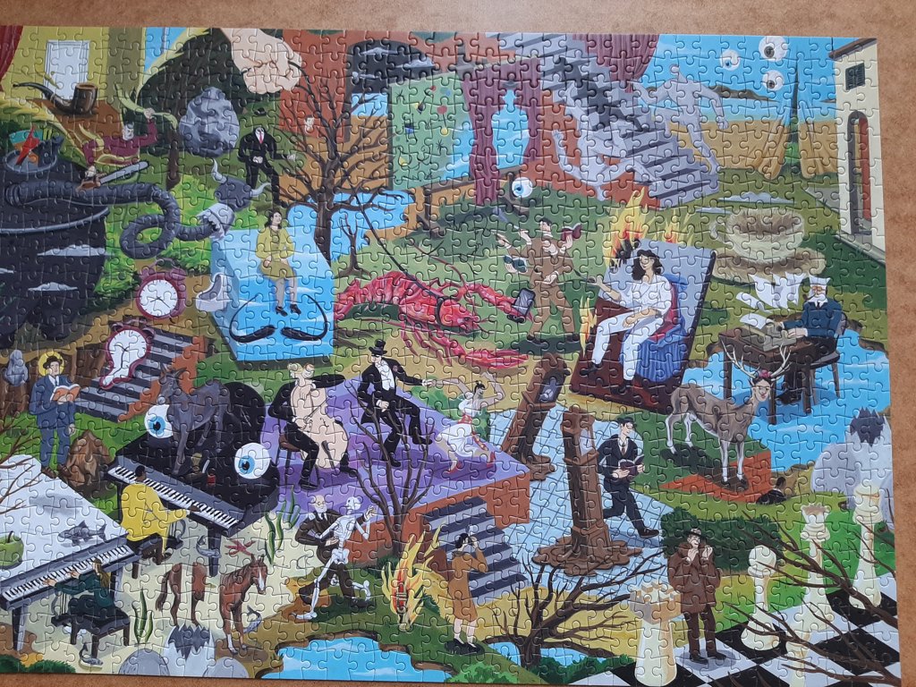 puzzel the dream of surrealism 1000st