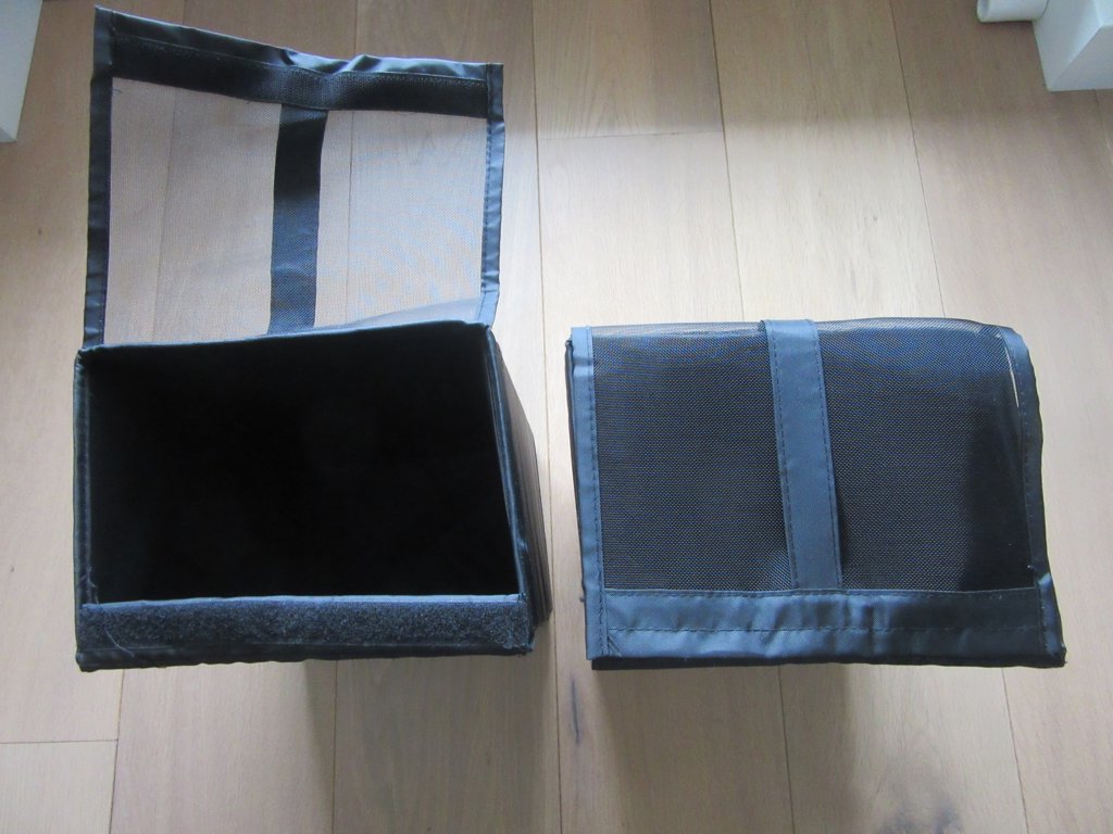 2 SKUBB schoenendozen IKEA zwart NIEUW