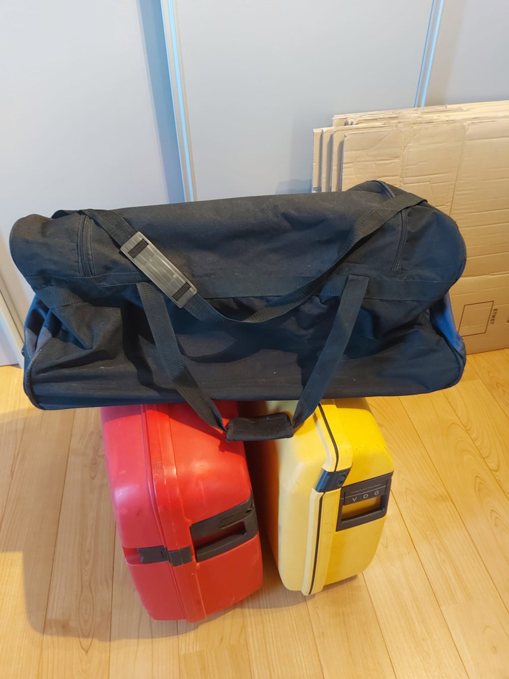 Reiskoffers en tas