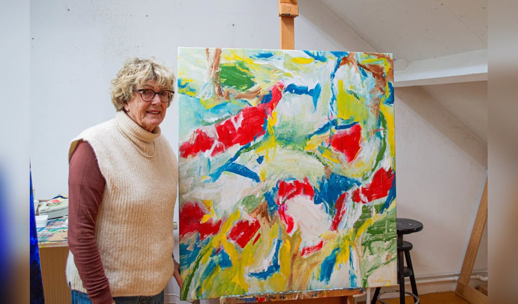 Gerda Veldman: als ik aan het schilderen ben, ben ik even helemaal weg