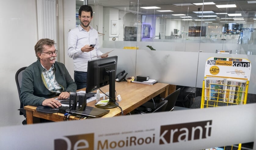 <p>Bas van Turnhout en Jeroen van de Sande voegden tien jaar geleden print toe aan online.</p>