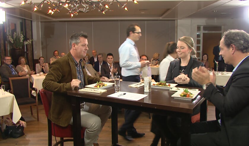 Zaterdag is op Peel en Maas TV een nieuwe uitzending van Venray in bedrijf aan tafel te zien. Foto: Audica Video.