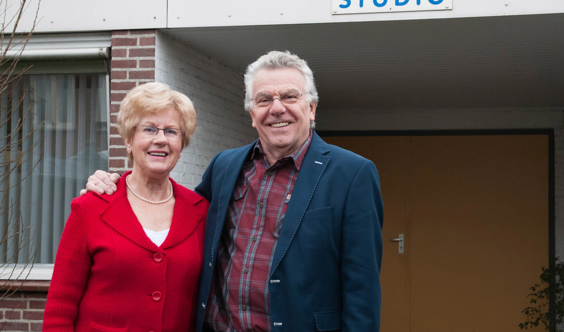 Het gouden bruidspaar Jac en Elly van Sinten.- Welten. Foto: Lotte Kamphuis.