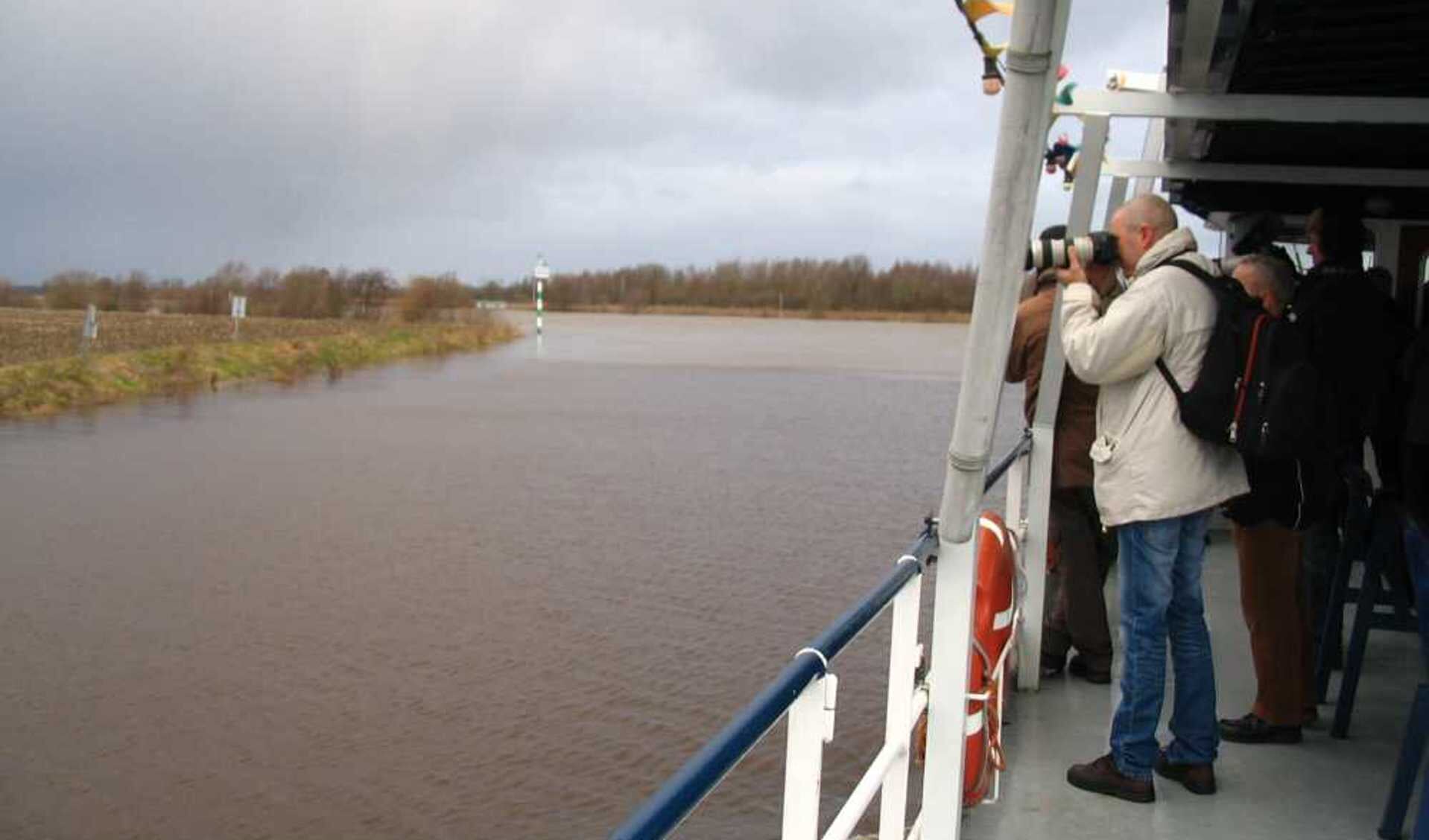 IVN Geijsteren-Venray houdt op 10 januari een boottocht over de Maas. 