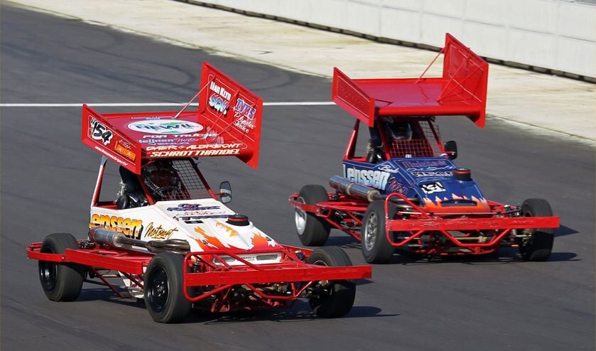 De klasse Stockcar F2 junioren komt zondag op Raceway Venray in actie.