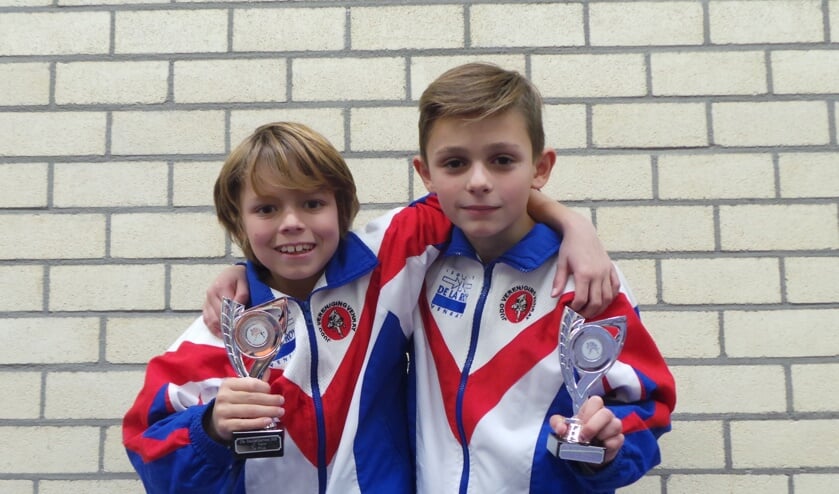Links Koen Flinsenberg en rechts Levi Hermans.