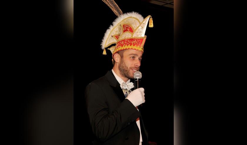 Bart Direks is de nieuwe vorst van de Karklingels in Oostrum. Foto Jos Euwes.