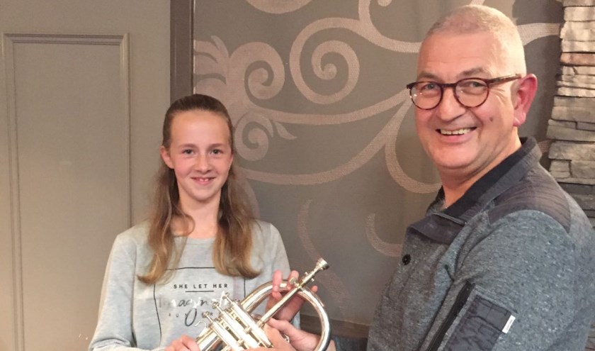 St. Oda uit Merselo is blij met de nieuwe instrumenten.