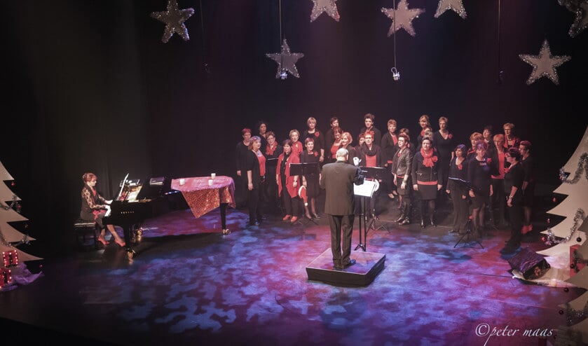 Koor Harmony houdt op 11 december zijn kerstconcert. Foto: Peter Maas.
