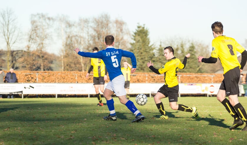 Merselo verpletterde SV United in eigen huis met 5-0. Foto: Simone Swinkels.