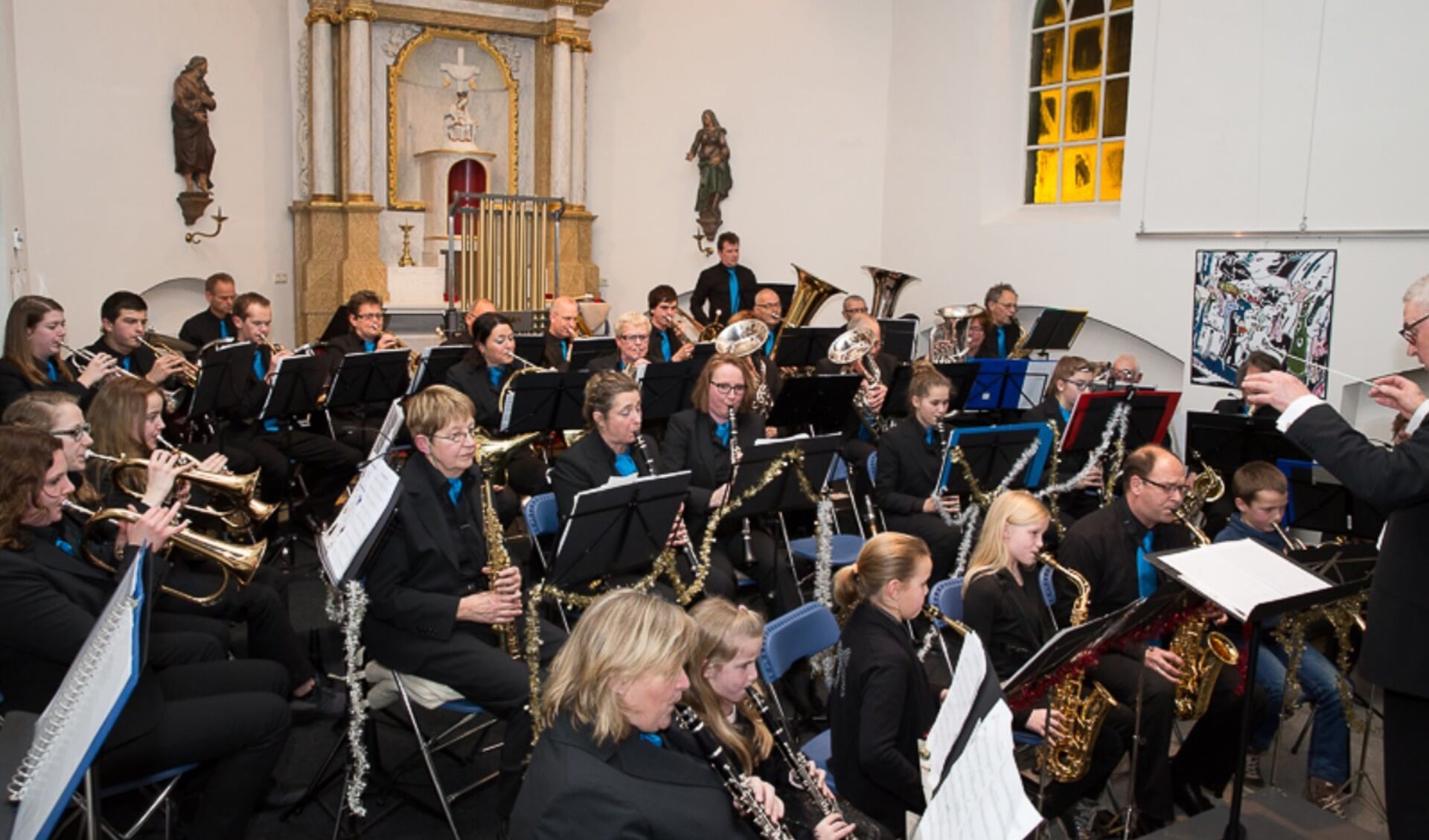 Muziekvereniging Holthees-Smakt verzorgt ook dit jaar weer een kerstconcert. 