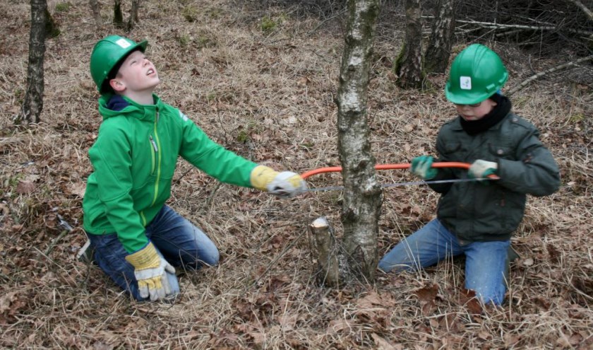 Jong Nederland Venray helpt de natuur een handje.