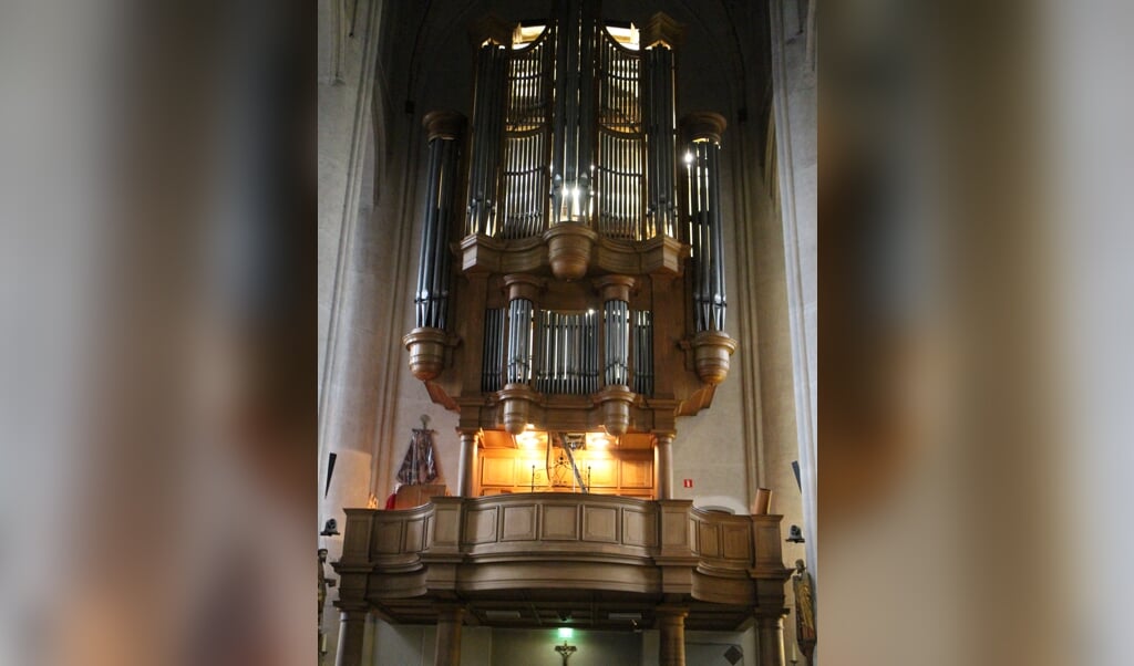 Het orgel  van de Grote Kerk. Foto: archief Peel en Maas.