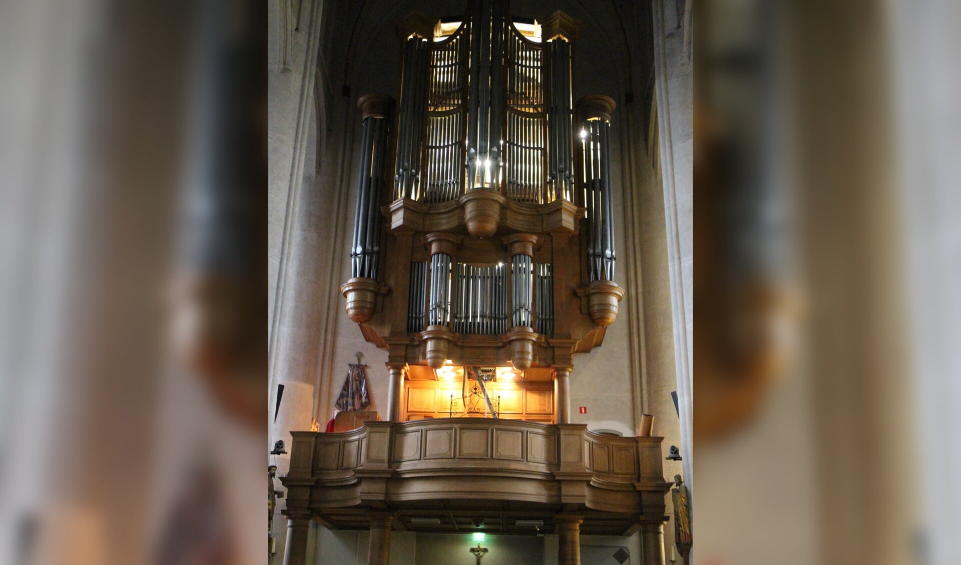 Het orgel  van de Grote Kerk. Foto: archief Peel en Maas.