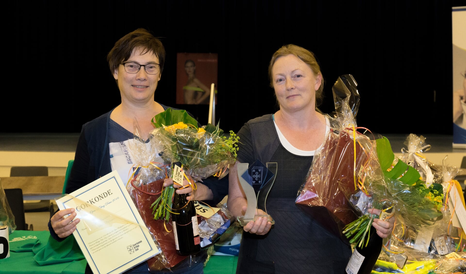 Joan Hinssen en Lianne Thyssen uit Venray. Foto: Albert Hendriks.