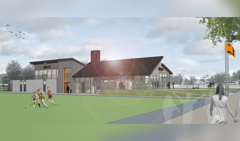 Een impressie van het multifunctionele clubgebouw van Hockeyclub Venray.