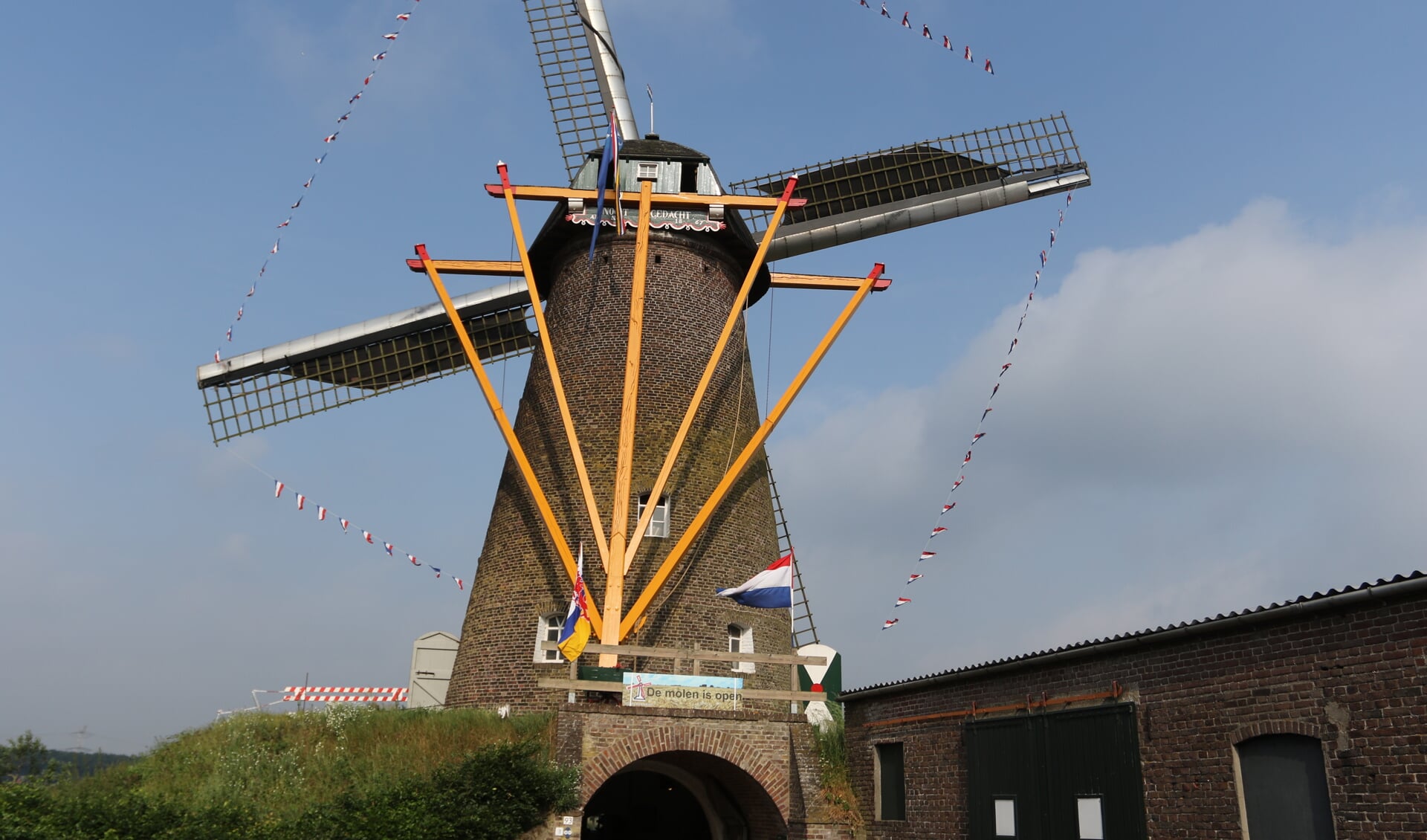 De molen in Merselo. Foto: archief Peel en Maas. 