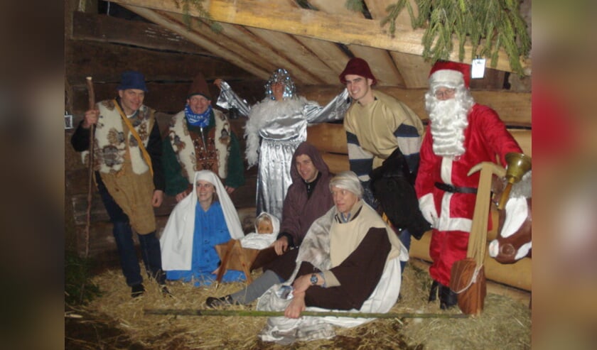 Het kerstverhaal staat centraal tijdens de wandeling in Vredepeel.