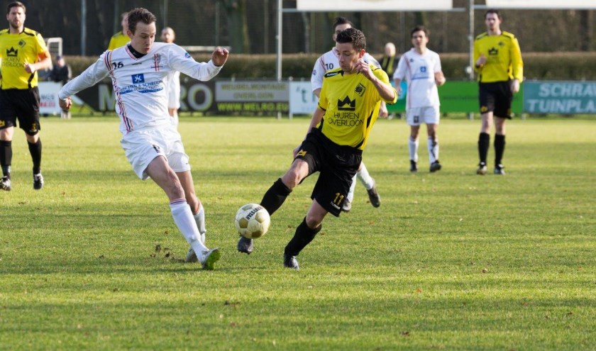 Schaesberg was zondag met 0-2 te sterk voor SSS'18. Foto: Albert Hendriks.