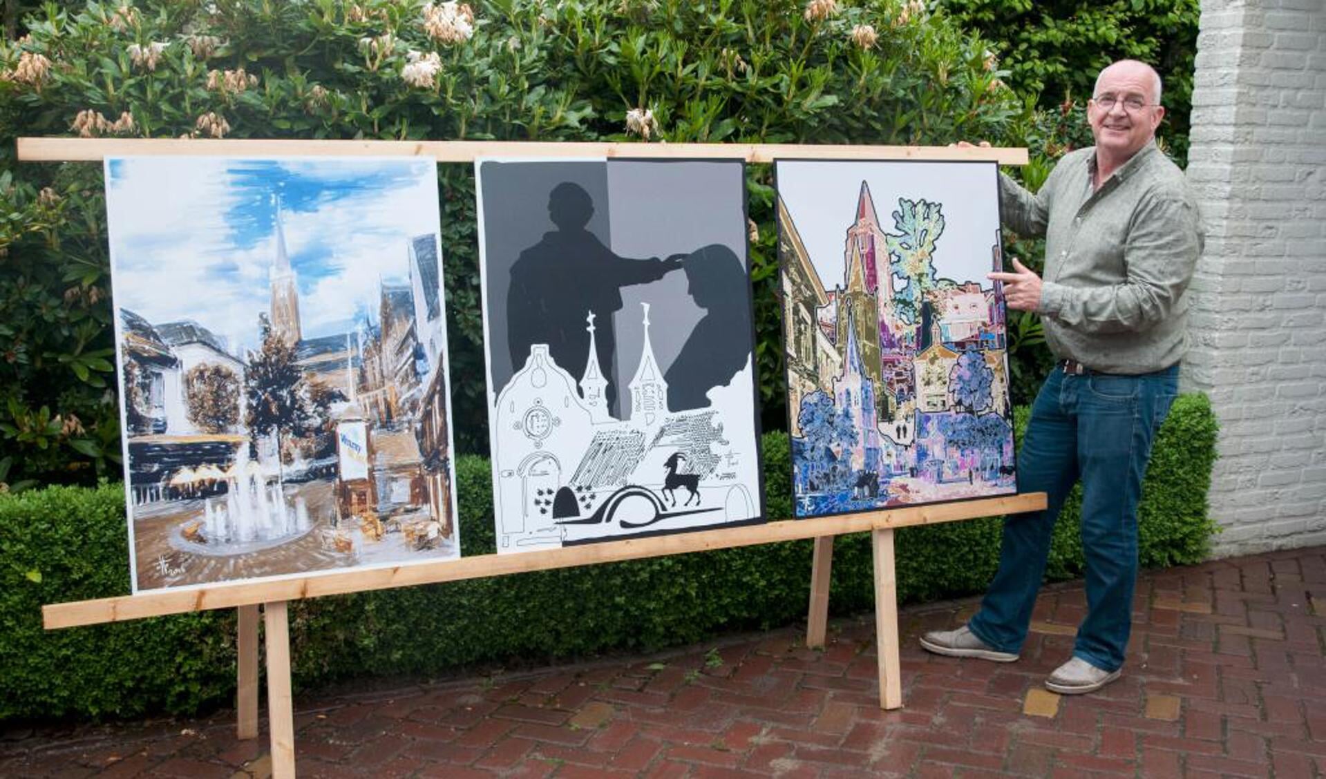 Henk van Os nodigt iedereen uit voor 'Kunstroute op de grens van...'. Foto: Lotte Kamphuis.