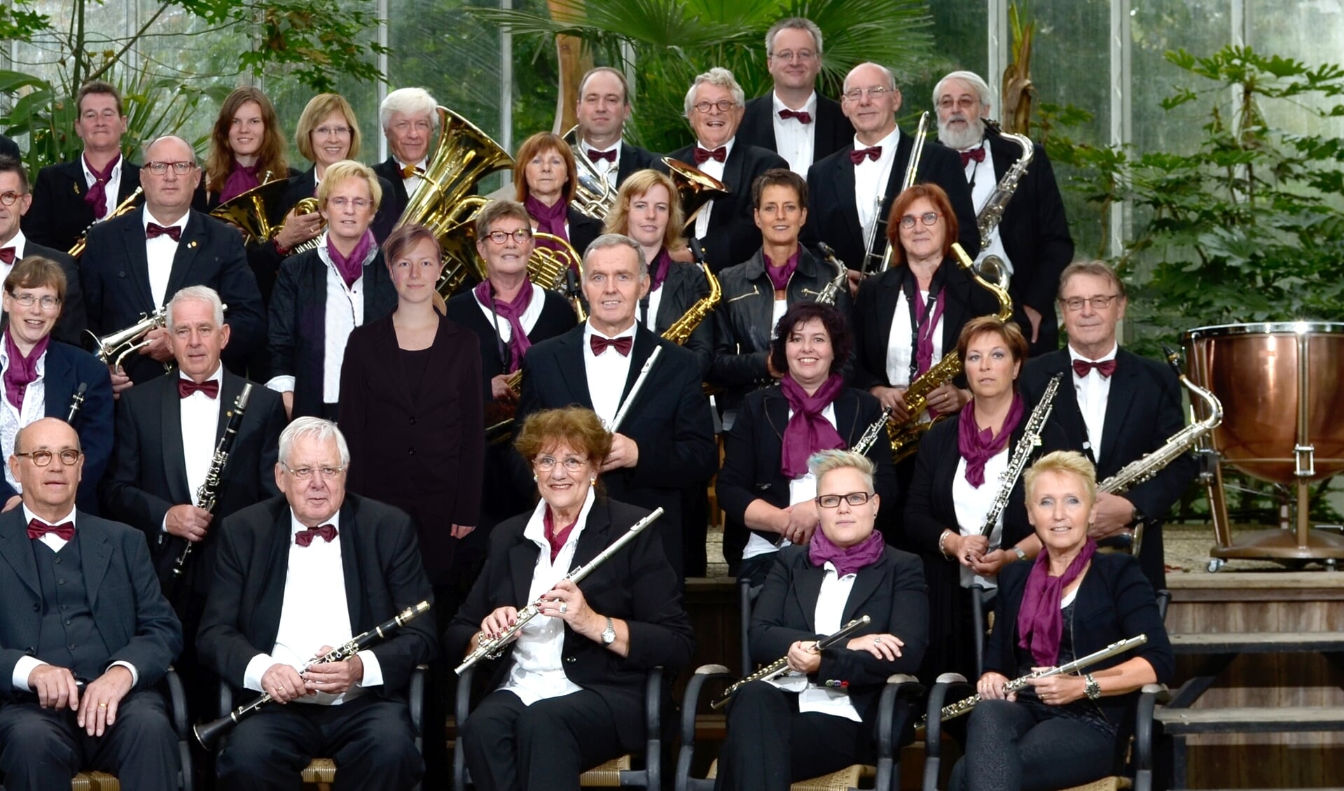 Harmonie-Orkest Noord-Limburg. Foto: Sanne van Dooremalen.
