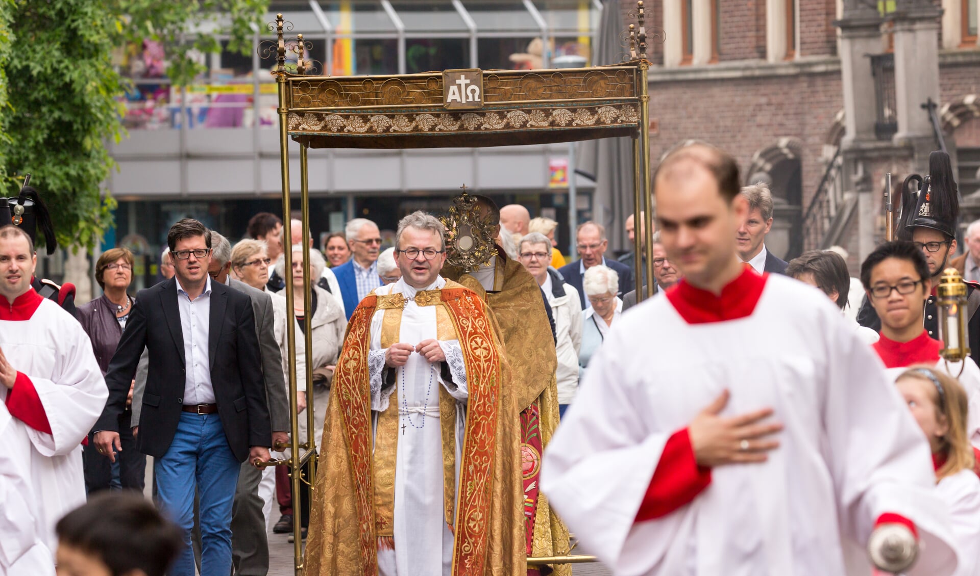 Op zondag 18 juni trekt er weer een sacramentsprocessie door de straten van Venray. 