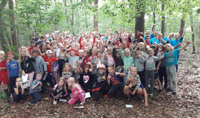 Genieten tijdens Kindervakantiewerk Vierlingsbeek-Groeningen.