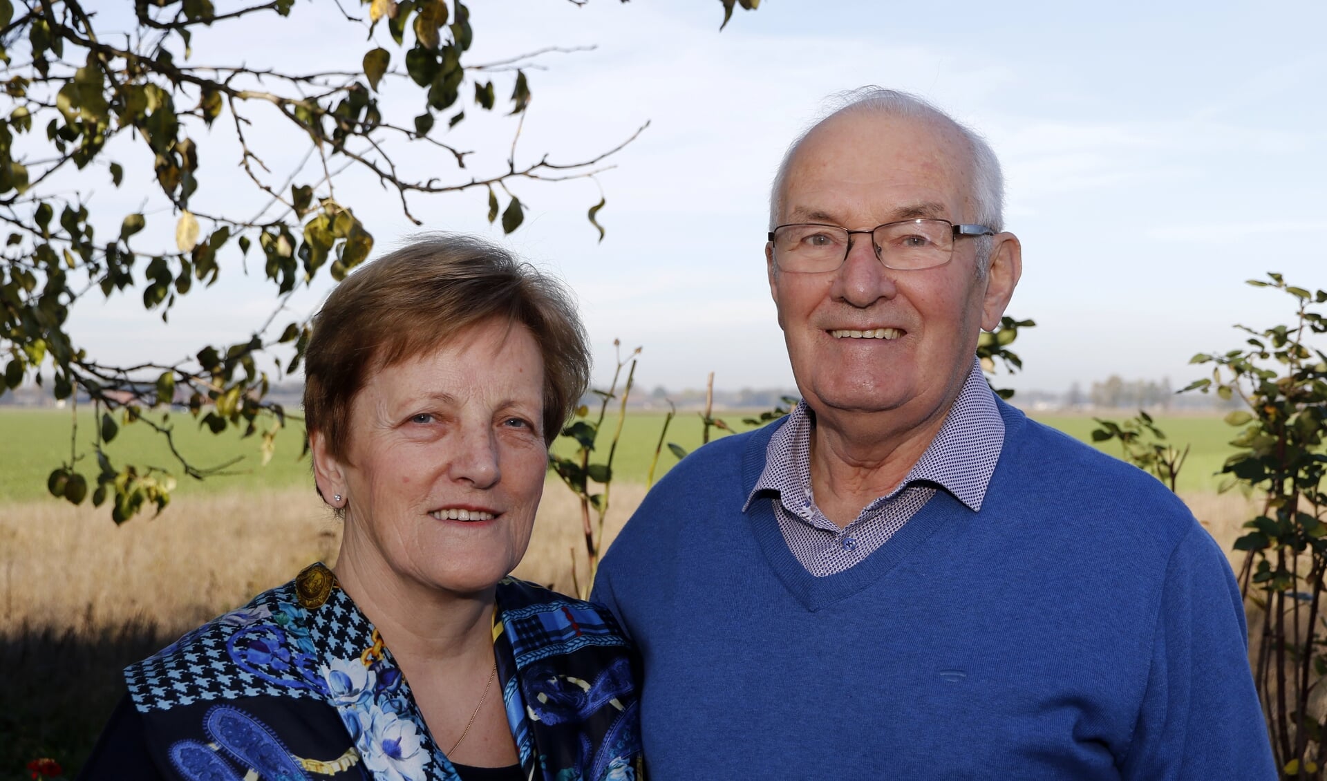 Jasper en Lies (73) van den Heuvel-Peters zijn 50 jaar getrouwd. Foto: Rikus ten Brücke