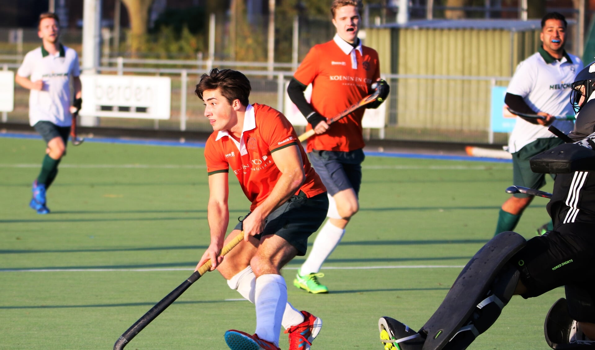 De hockeyers van Venray wonnen ook zondagmiddag.