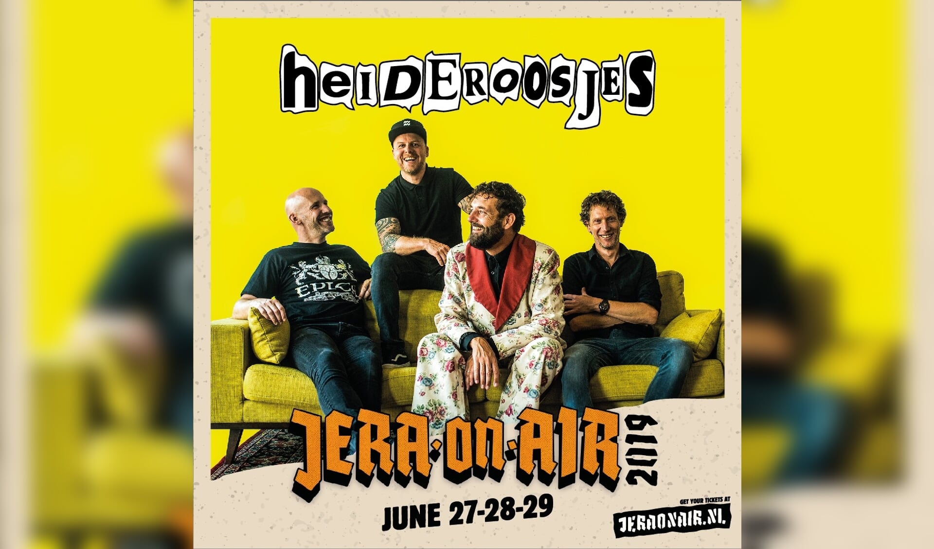 Heideroosjes treedt op zaterdag 29 juni 2019 op tijdens  Jera On Air in Ysselsteyn. 