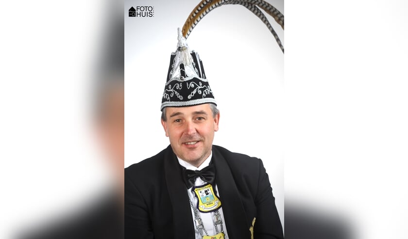 Roel Wismans is de nieuwe vorst van De Schânseknuppels. Foto: Fotohuis Venray.