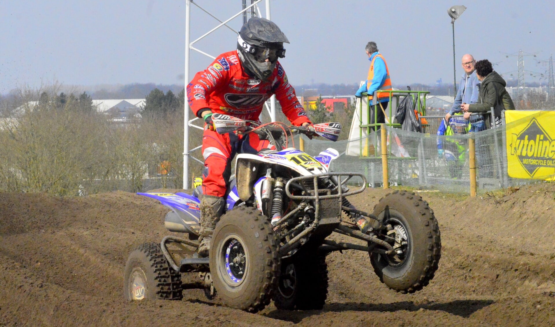 Joe Maessen uit Ysselsteyn in actie in Oss. Foto: Maycel de Bruijn. 