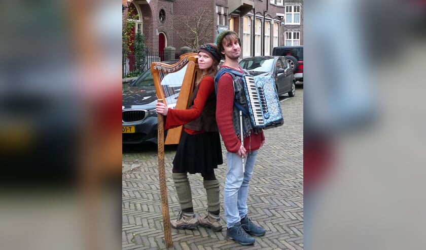Het duo Luuk & Iris, muzikale duizendpoten.